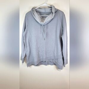 Calvin Klein Women's Size XXL Pullover Sweater  Gray Long Sleeve Cotton.
